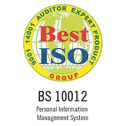 BS 10012 (Personal information Management)